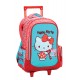 Σακίδιο Σχολικό Τροχήλατο Hello Kitty Sweetheart 35x20x46Cm GIM