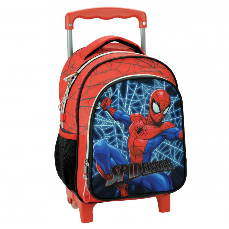 Σακίδιο Τροχήλατο Νηπίου Spiderman Frame 25x15x30Cm GIM