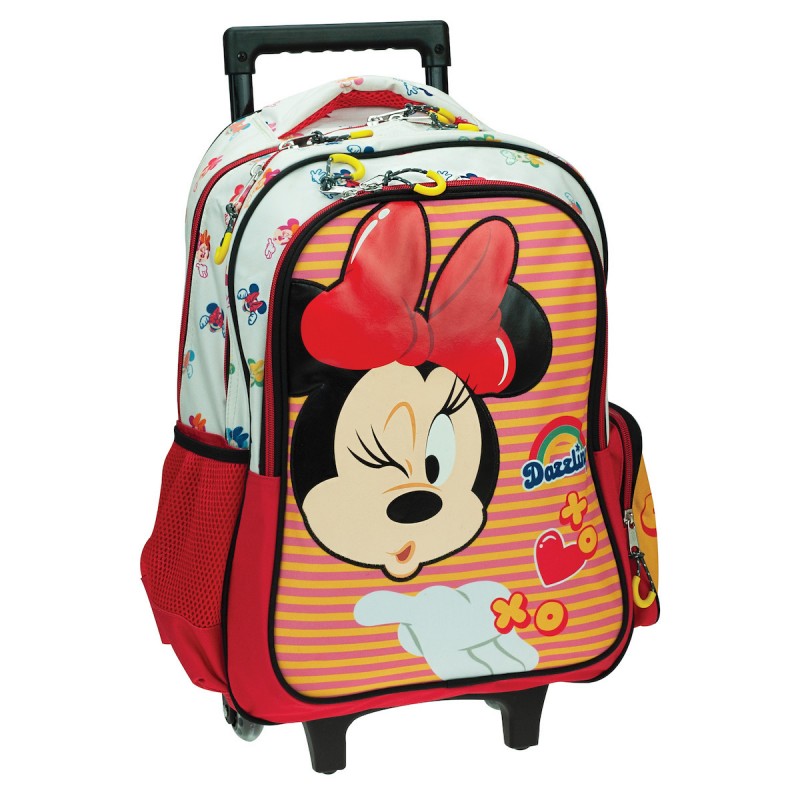 Σακίδιο Σχολικό Τροχήλατο Minnie Comfy Routine35x20x46Εκ Mutli Gim