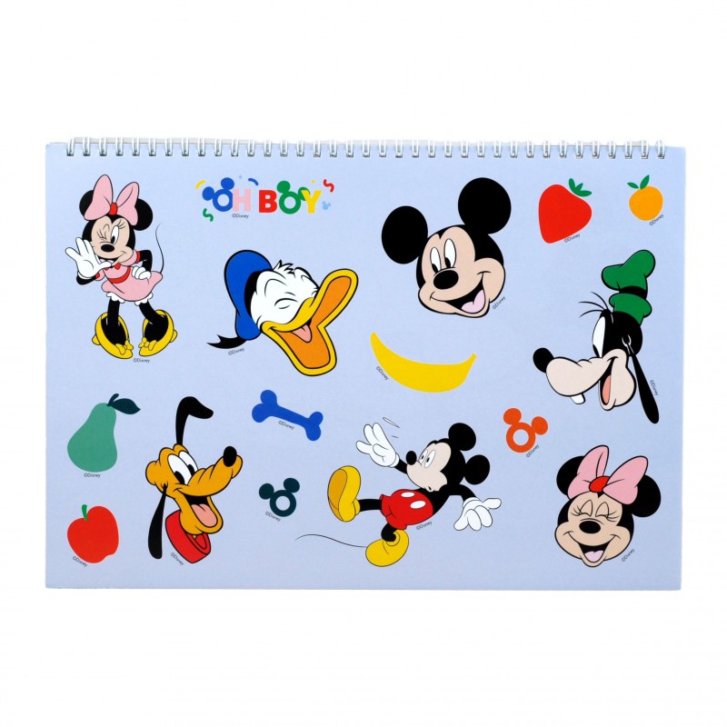 Μπλοκ Ζωγραφικής 23x33 40Φ+Stic Mickey Cook And Dine GIM