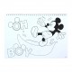 Μπλοκ Ζωγραφικής 23x33 40Φ+Stic Mickey Cook And Dine GIM