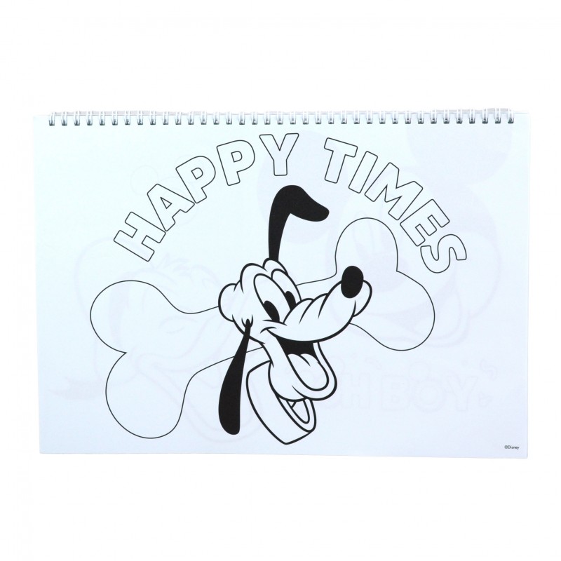 Μπλοκ Ζωγραφικής 23x33 40Φ+Stic Mickey Cook And Dine GIM