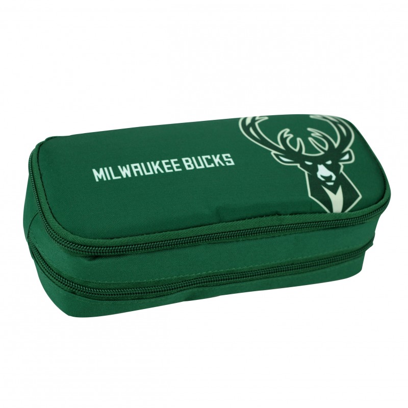 Κασετίνα Βαρελάκι Bucks NBA BMU Πράσινη Gim 