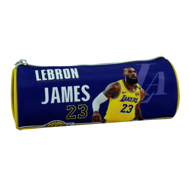 Κασετίνα Βαρελάκι James 21x7.5Cm NBA BMU
