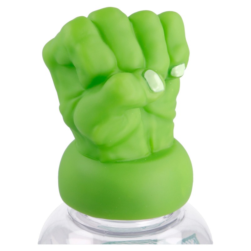 Πλαστικό Παγούρι Stor 3D Hulk Collage Πράσινο 560ml Gim