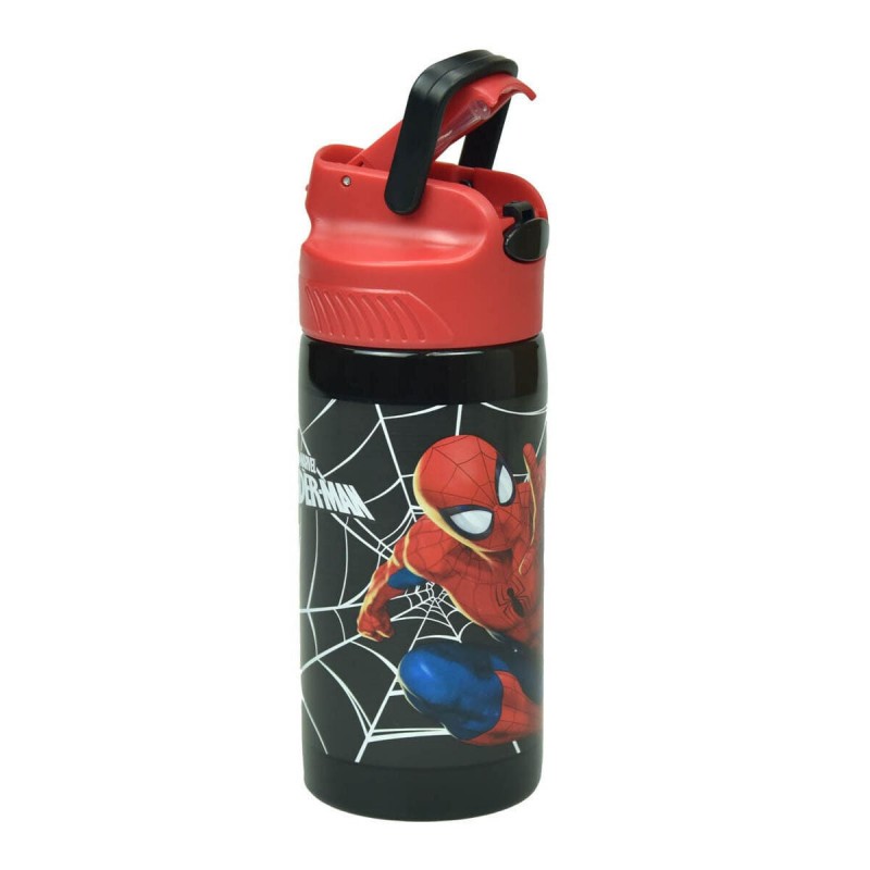 Παγούρι Ανοξείδωτο SS 500Ml Spiderman Black City Gim
