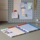 Σετ Σημειωματάριο Πολύχρωμο με Post-It 26.6x20.5x2 εκ Kikkerland 