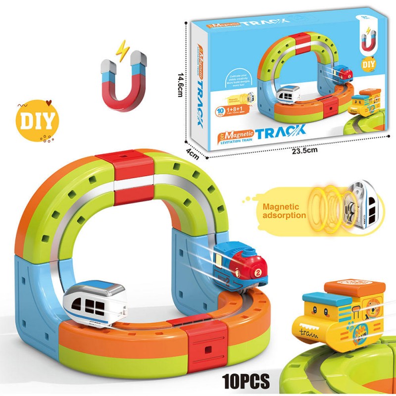 Μαγνητικό Τρενάκι 10τμχ Lazarid