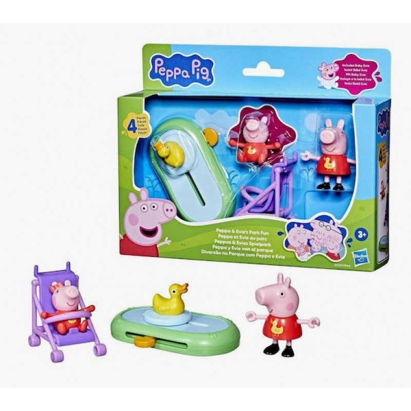  Παιχνίδι Μινιατούρα Peppa Pig Park Fun Moments 3+ Ετών 7.5εκ. Hasbro