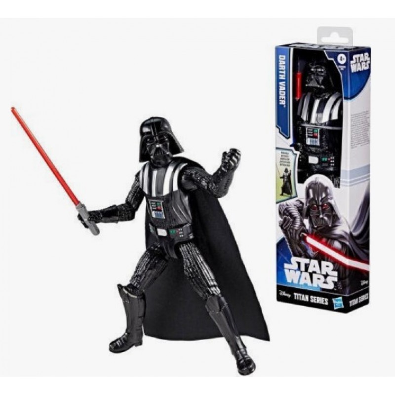 Φιγούρα Δράσης Wars Titan Series Darth Vader 4+ Ετών 6εκ. Hasbro