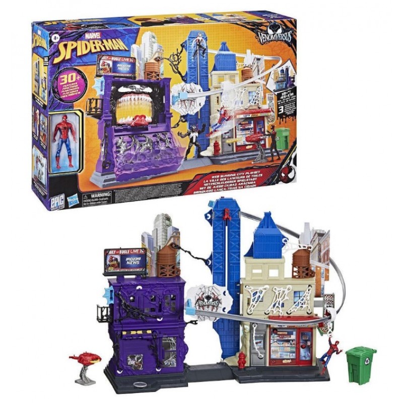 Φιγούρα Δράσης VenomVersus Spider-Man Web City Showdown 4+ Ετών Hasbro