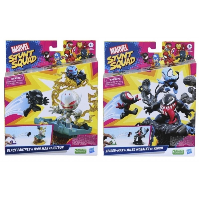 Marvel Stunt Squad Hero Vs Villain Deluxe Figure 2 Σχέδια 1 τμχ Hasbro