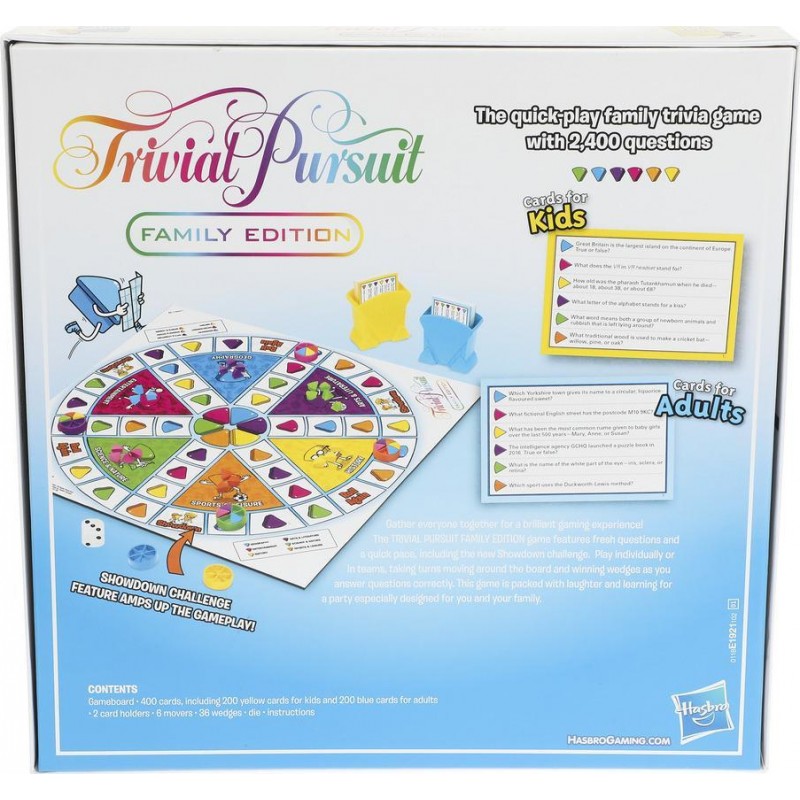 Επιτραπέζιο Παιχνίδι Trivial Pursuit Family Edition