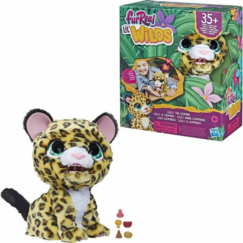 Λούτρινο Furreal Lolly The Leopard Με Ήχο Hasbro 