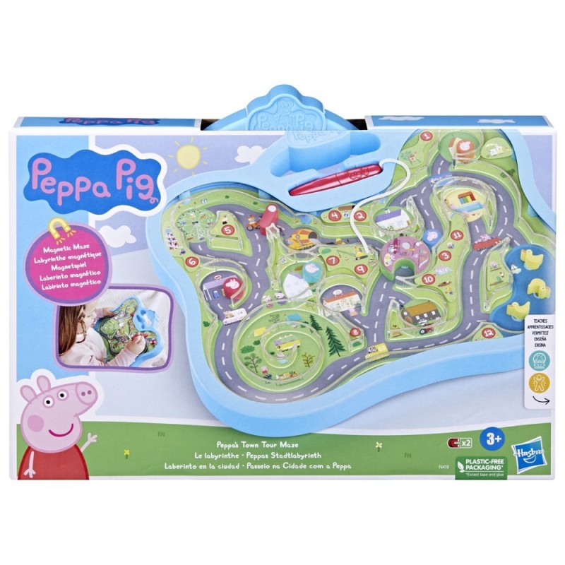 Παιχνίδι Μινιατούρα Peppa Pig Town Tour Maze Hasbro