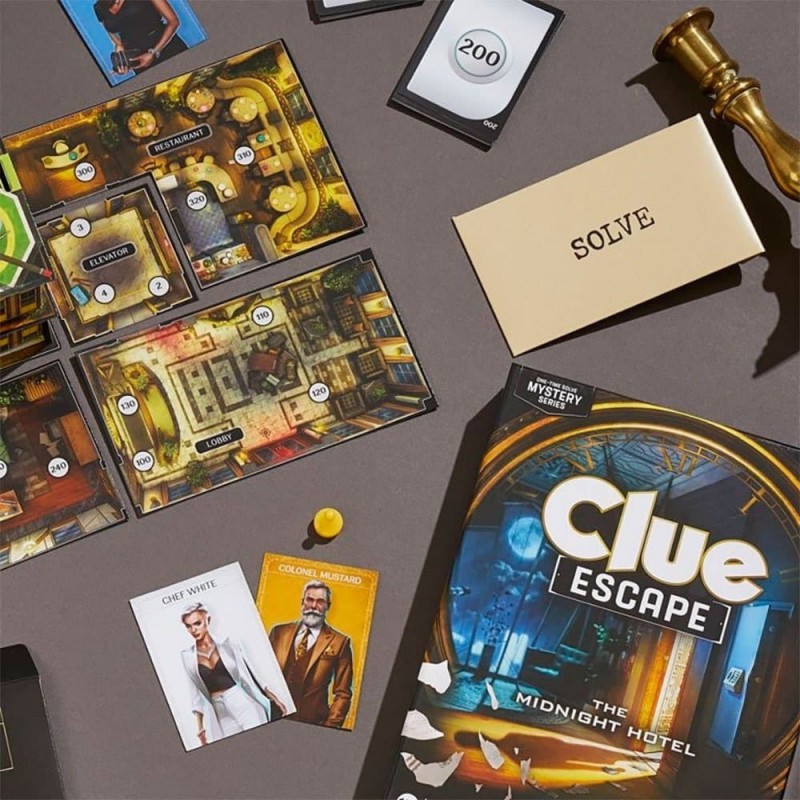 Επιτραπέζιο Παιχνίδι Cluedo Escape The Midnight Hotel Hasbro