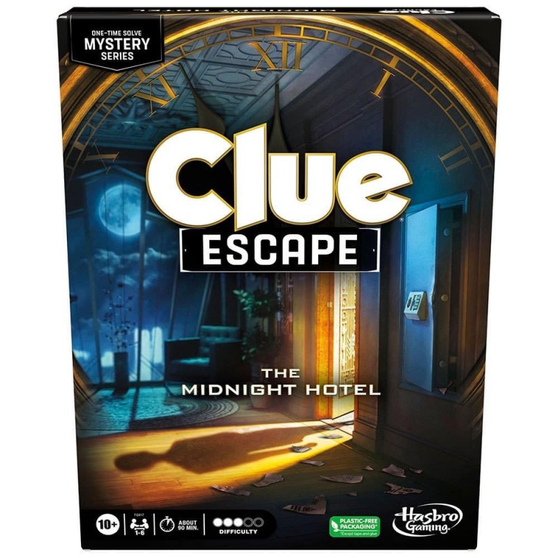 Επιτραπέζιο Παιχνίδι Cluedo Escape The Midnight Hotel Hasbro