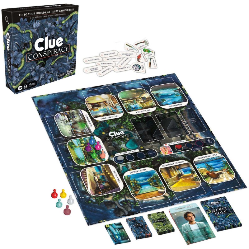 Επιτραπέζιο Παιχνίδι Clue Conspiracy Hasbro