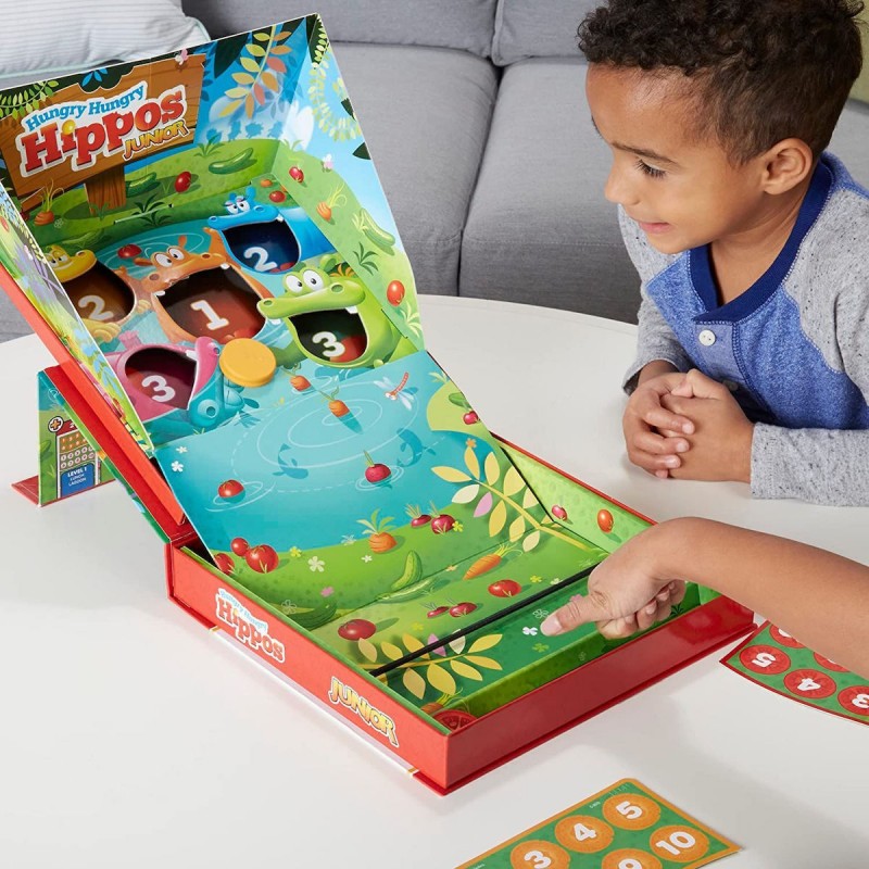 Επιτραπέζιο Παιχνίδι Hungry Hungry Hippos Junior Hasbro