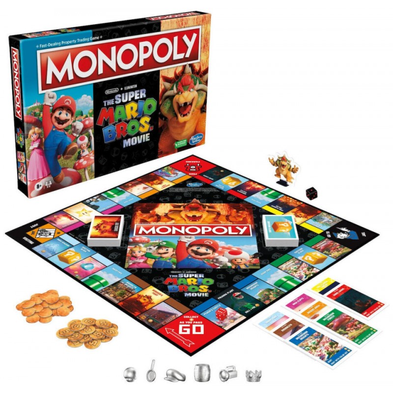 Επιτραπέζιο Παιχνίδι Monopoly - Super Mario Movie Hasbro