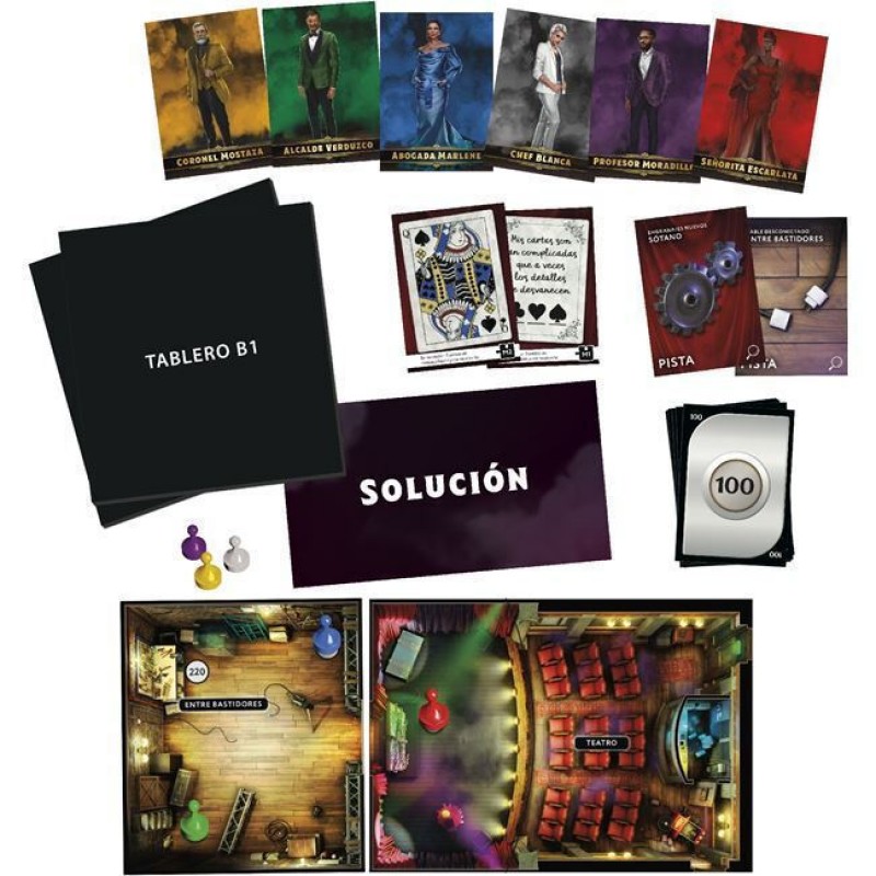 Επιτραπέζιο Παιχνίδι Cluedo Escape - The Illusionists Club Hasbro