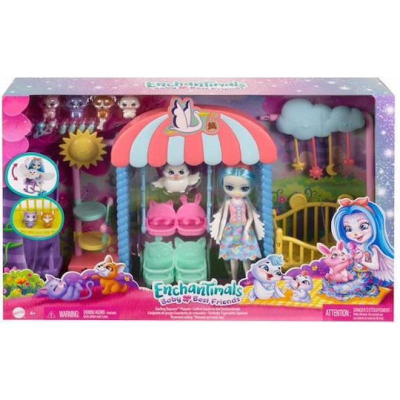 Παιδικός Σταθμός Enchantimals για 4+ Ετών Παιχνίδι Μινιατούρα (Διάφορα Σχέδια) 1τμχ Mattel
