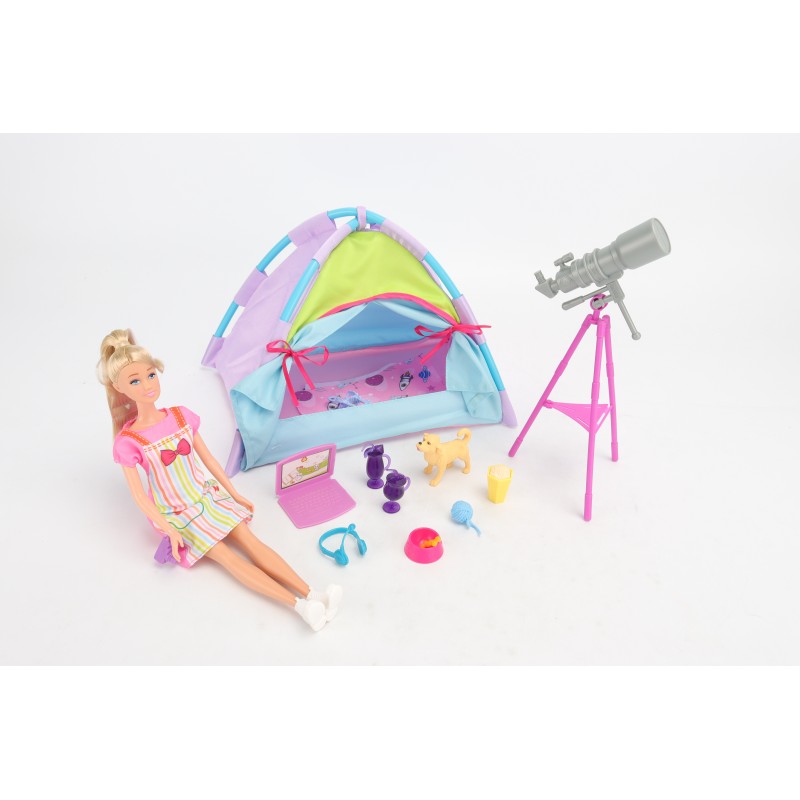 Σετ Κούκλα Σκηνή Με Τηλεσκόπιο 11.5Εκ Lazarid