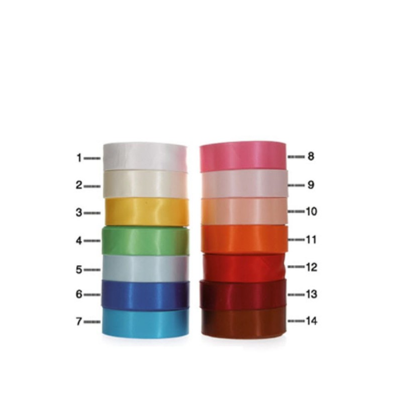 Κορδέλα Σατέν Διπλής Όψεως 38Mmx50Y-45.72M Iliadis