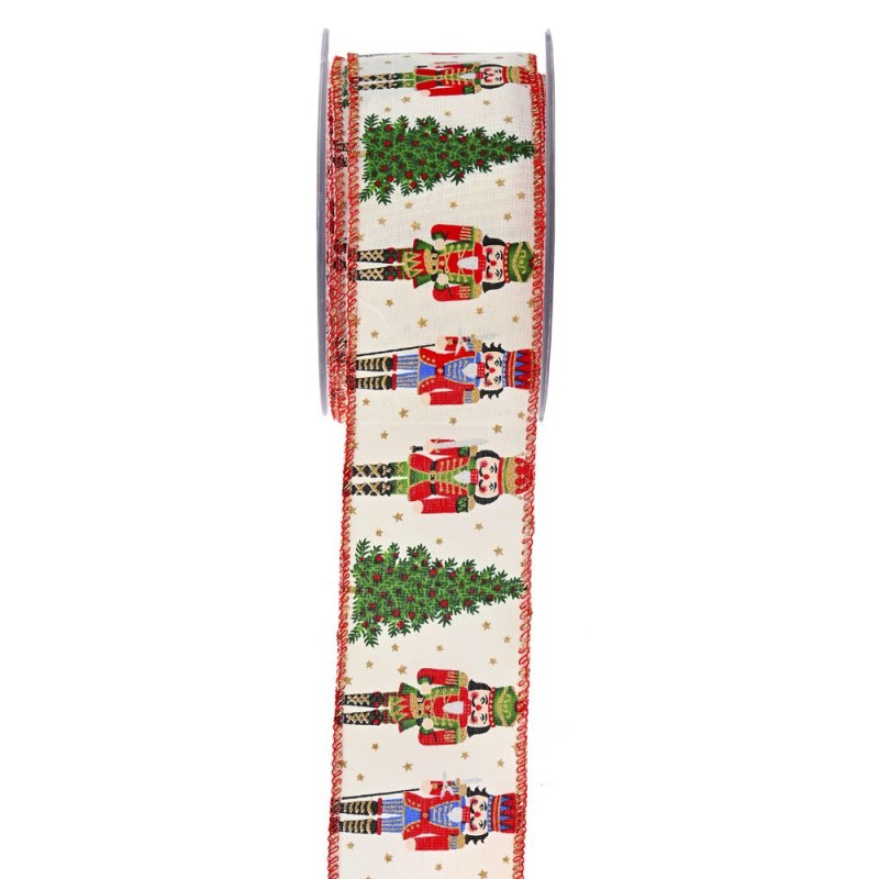 Κορδόνι mini Nutcracker Κόκκινο 5.5Cmx9M Iliadis