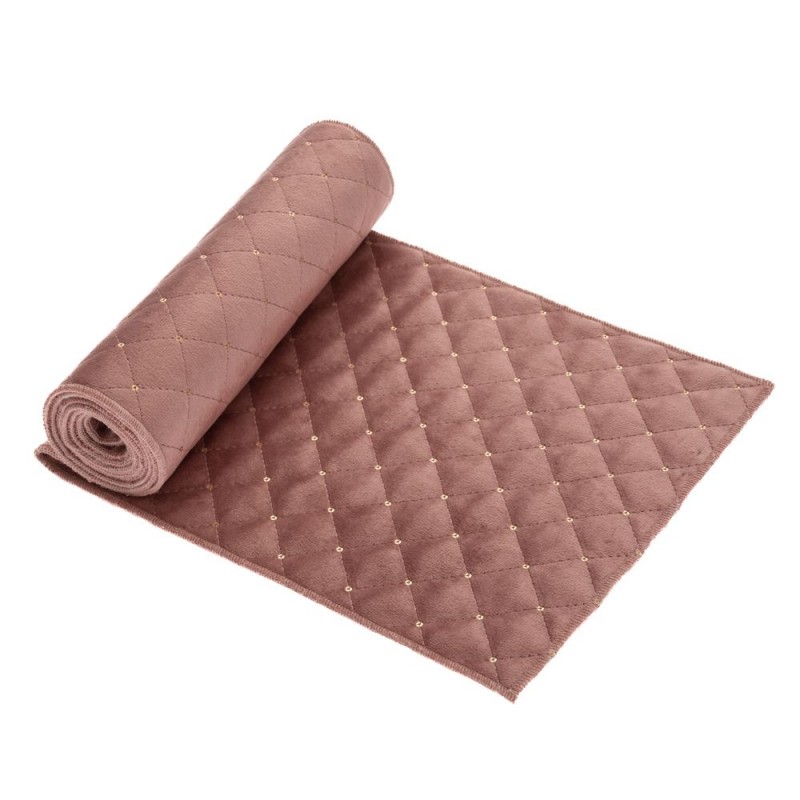 Ύφασμα Βελούδο Καπιτονέ Σάπιο Μήλο Με Πούλια 24Cmx1.40Μ Iliadis