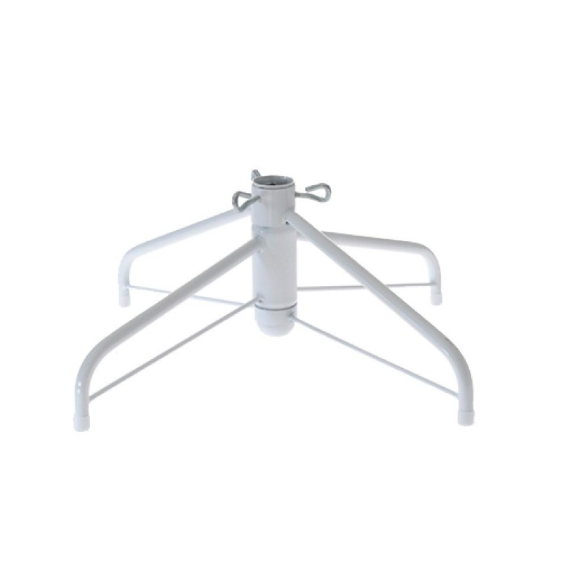 Βάση Δέντρου Μεταλλική Λευκή Για 120-180Εκ