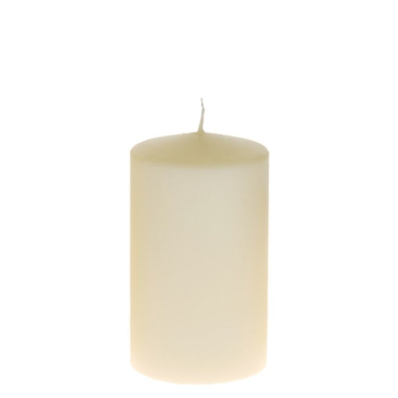 Κερί Διακοσμητικό Κύλινδρος 8x14cm Μπεζ