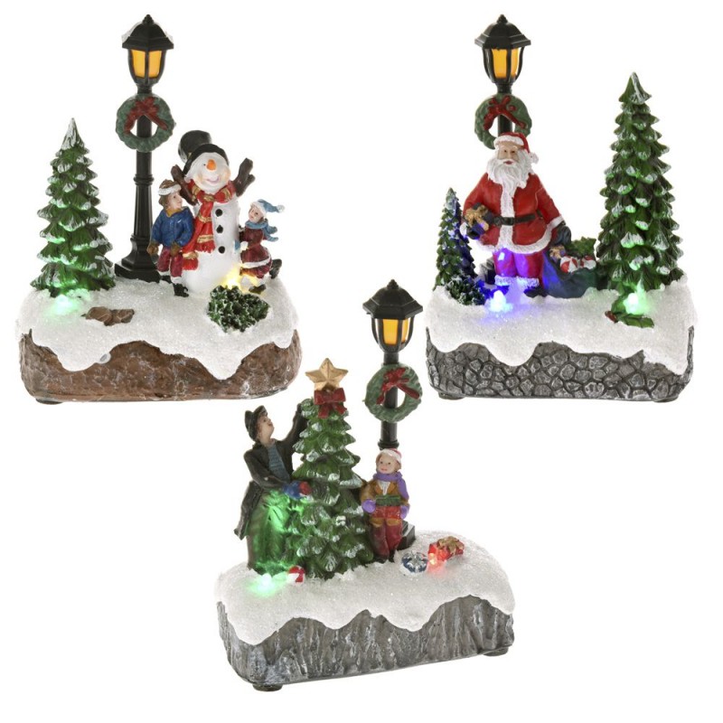 Σκηνικό Mε Φως Πλαστικό 10x6x13Εκ Iliadis