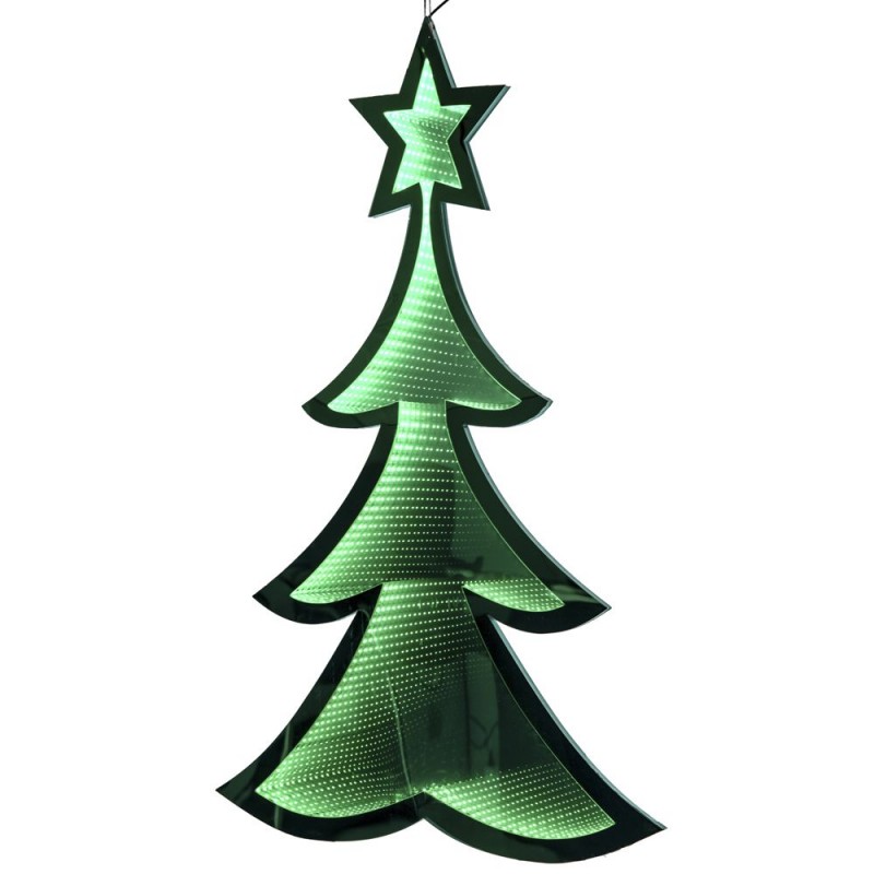 Χριστουγεννιάτικο Δέντρο 3D LED Πράσινο 67εκ 