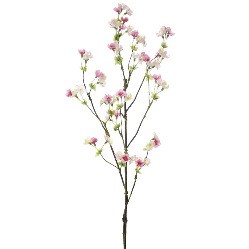 Κλαδί με Ροζ Λουλούδια 70εκ
