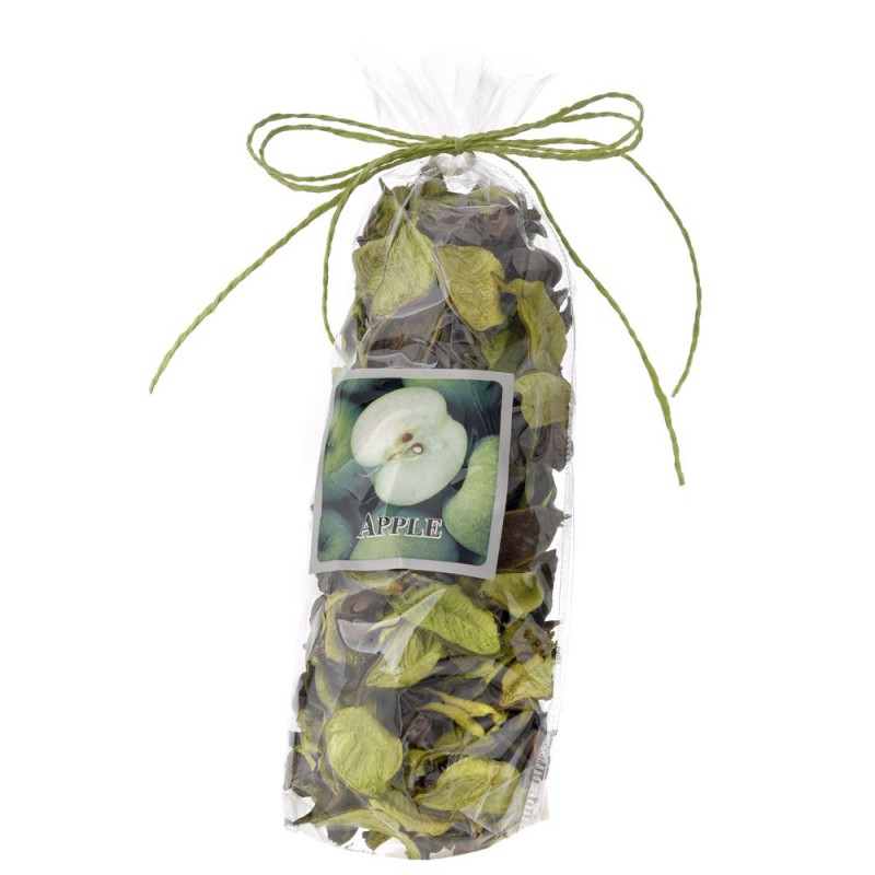 Αρωματικό Χώρου Ποτ Πουρί Πράσινα Λουλούδια με Άρωμα Μήλο 80gr Iliadis