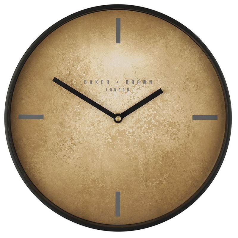 Ρολόι Τοίχου Χρυσό Φ30 