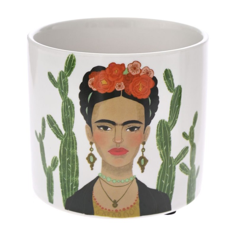 Κασπώ Κεραμικό Πολύχρωμο Frida Kahlo 10x10x9Εκ