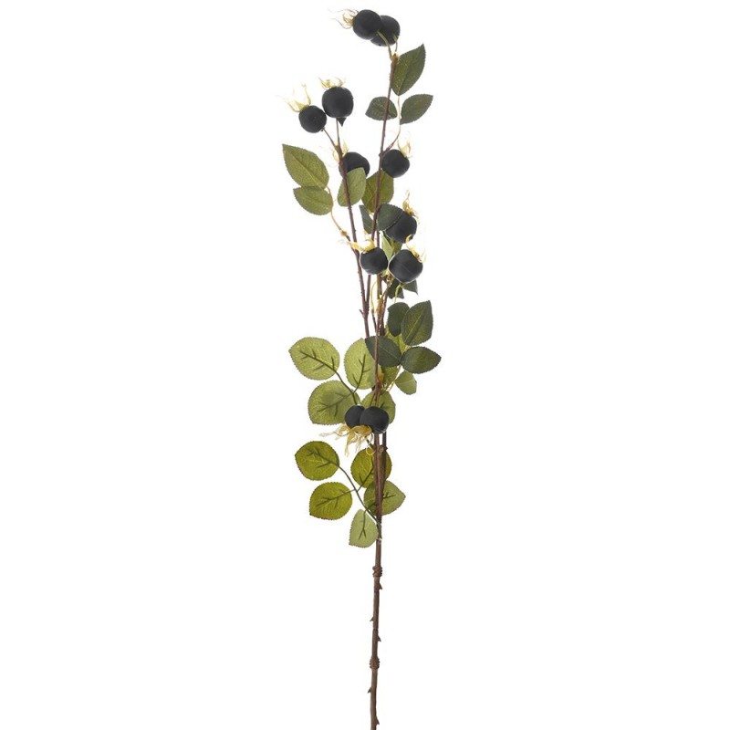 Κλαδι Με Καρπουσ Τριανταφυλλιασ 82Cm