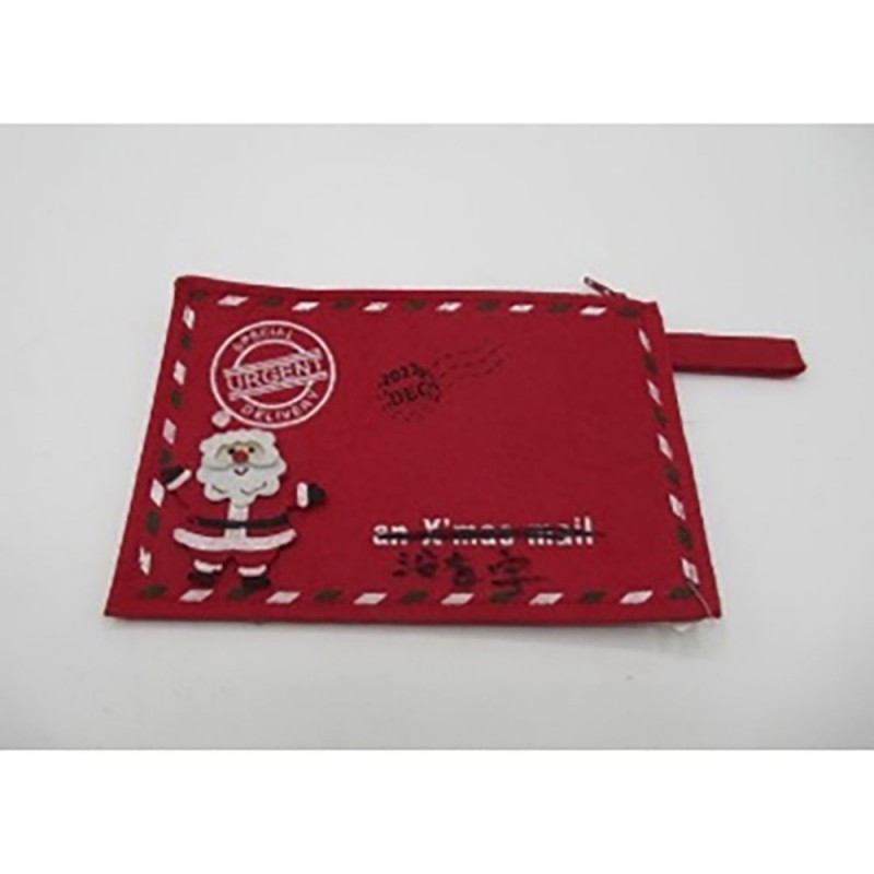 Τσόχινο Κόκκινο Πορτοφόλι 19x1x13Ek Iliadis