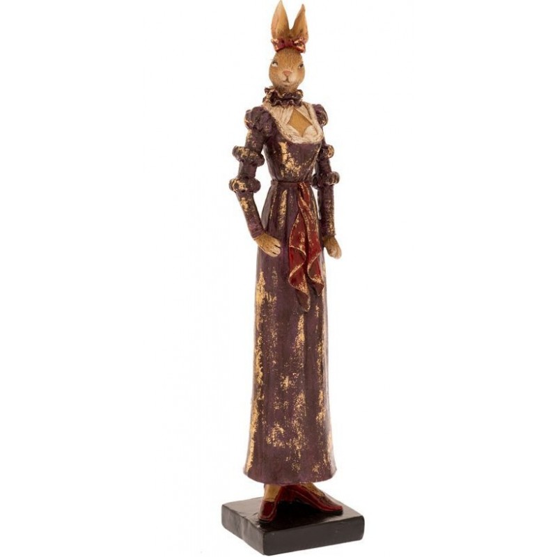 Λαγός Κόκκινο Παλτό Πολυρεζίν 8Χ6Χ33Εκ Iliadis