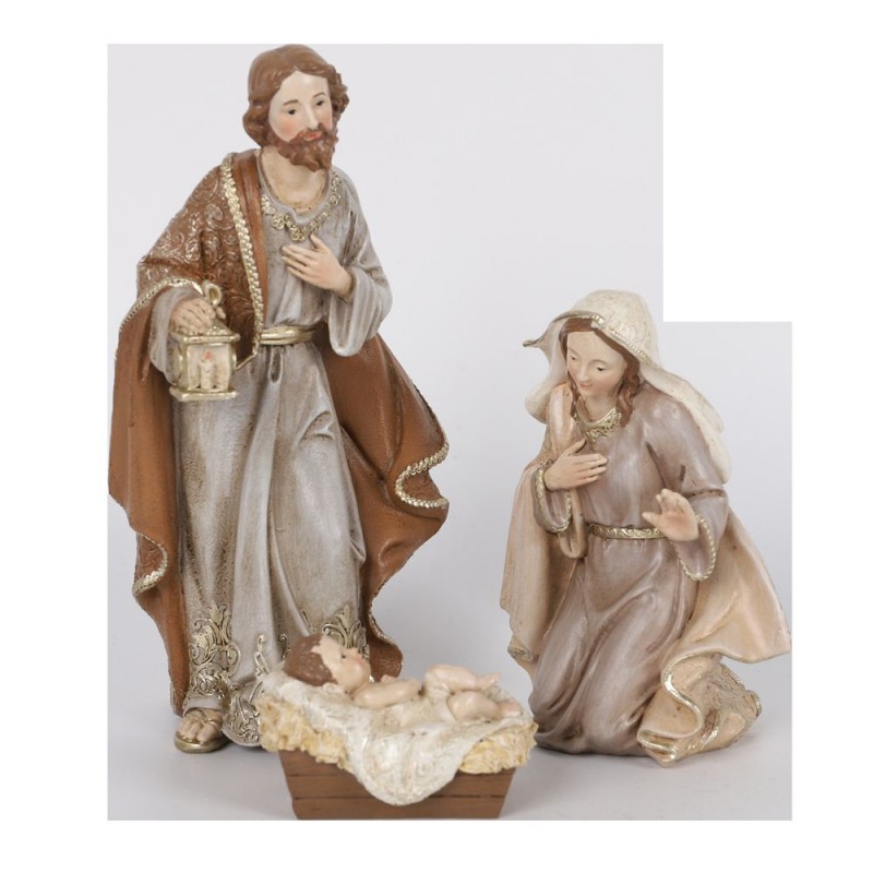 Σετ 3 Φιγούρες Φάτνης 25x17x6Εκ Iliadis