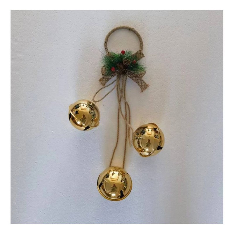 Χρυσές Καμπάνες Χ3 Κρεμαστό 11x49Εκ Iliadis