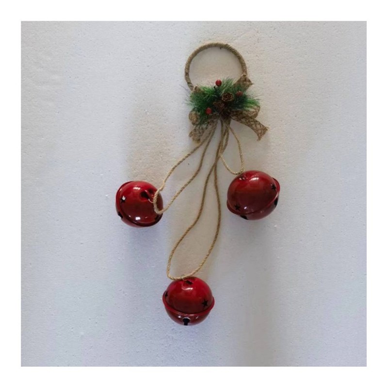 Κόκκινες Καμπάνες x3 Κρεμαστό 11x49Εκ Iliadis