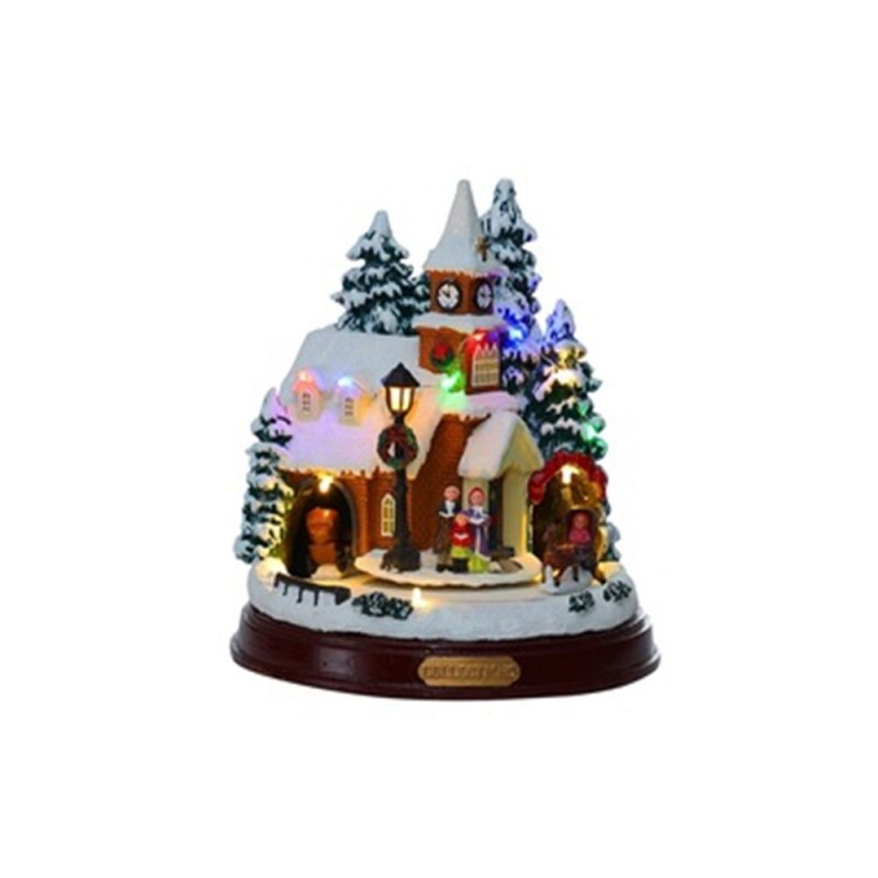 Σπίτι Εκκλησία Με Μουσική Και Κίνηση 20x20x22Εκ Μπαταρίας Iliadis