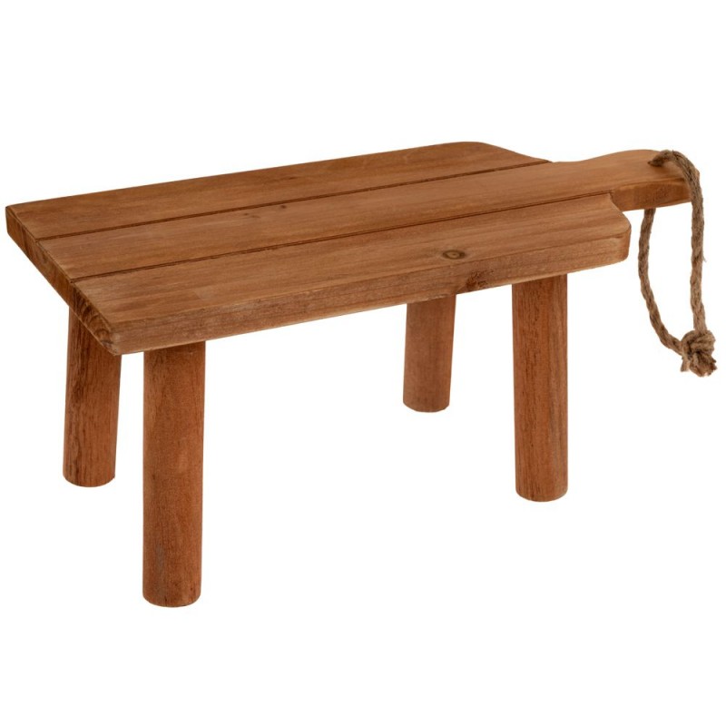 Πλατώ Σερβιρίσματος Ξύλινο 37.5x16.5x15.5εκ. Iliadis 