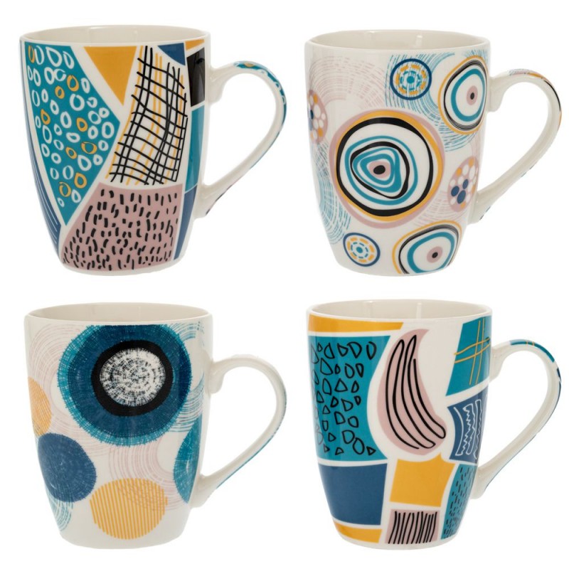 Πολύχρωμη Κεραμική Κούπα Με Διάφορα Σχέδια 350Ml 4 Σχέδια Iliadis Πολύχρωμη Κεραμική Κούπα Με Διάφορα Σχέδια 350Ml 4 Σχέδια Iliadis