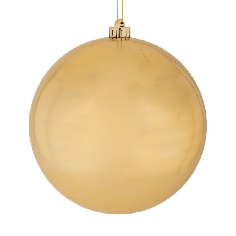 Χρυσή Γυαλιστερή Πλαστική Μπάλα 20Εκ Iliadis