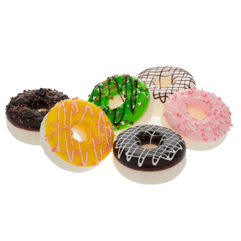 Μαγνητακι Donuts Φ9Εκ 6 Χρωματα