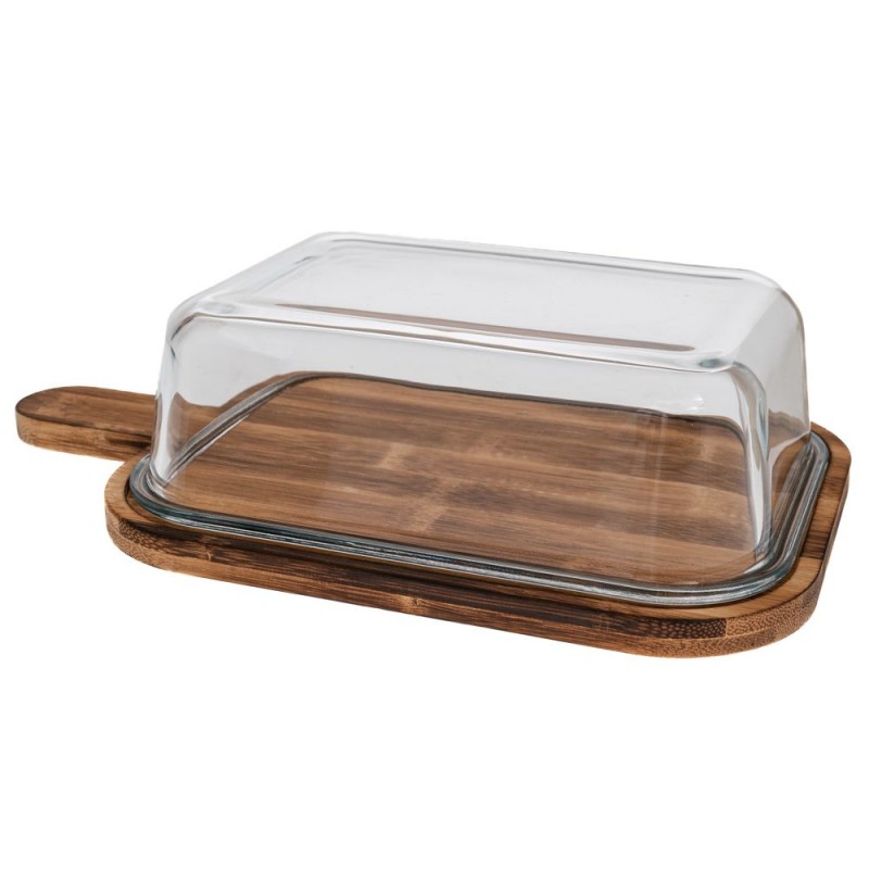 Ξύλινος Δίσκος Σερβιρίσματος 30.5x18x8cm Iliadis 